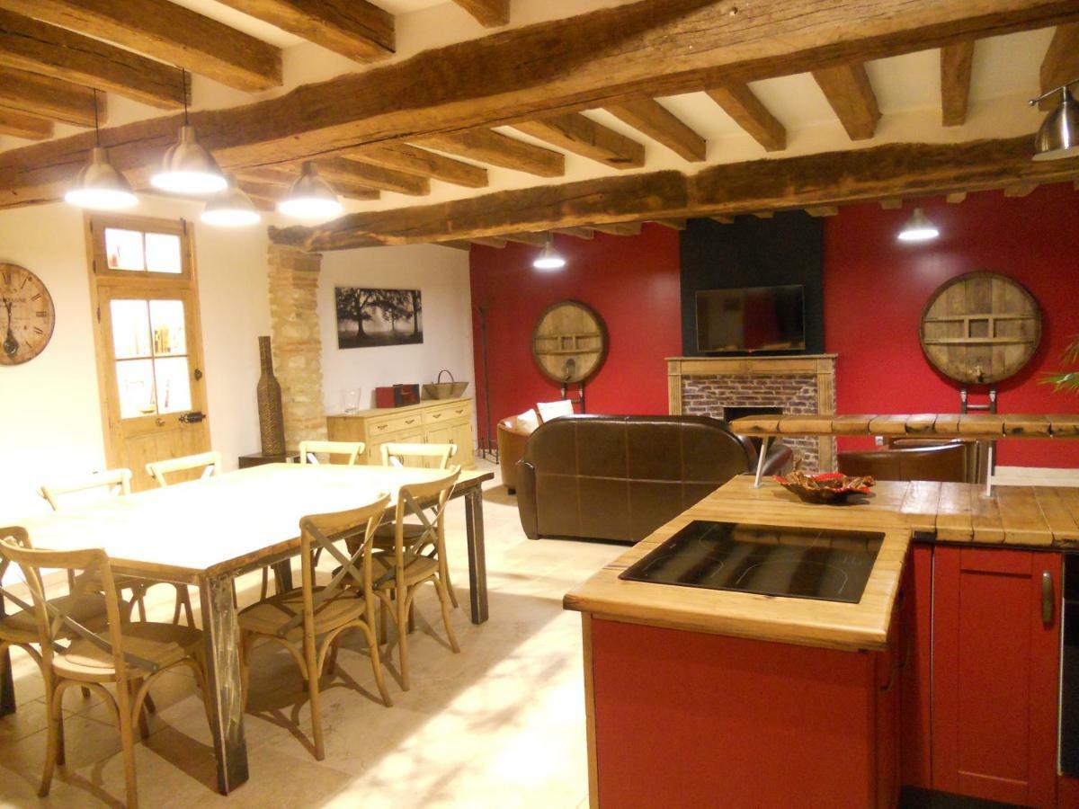 Gite La Nuit Etoilee Chez Champagne Mathelin Mareuil-le-Port Екстериор снимка